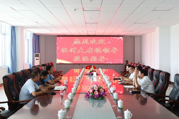 Warmly Welcome Leaders of Dadian Town of Linyi City To Visit China Coal Group For Cooperation