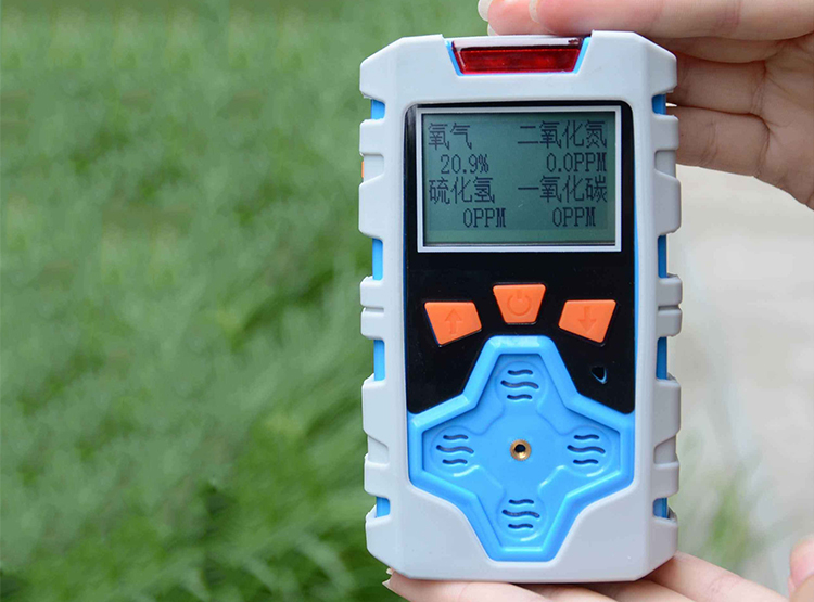 Portable gas detector 4 in 1