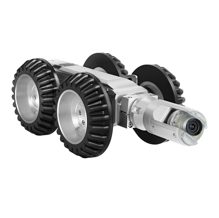 The Real Working Case Of Pipe Inspection Crawler Camera Robot