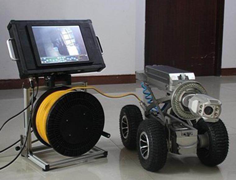 Principles And Advantages Of Non-Destructive Testing Of Pipe Inspection Crawler Camera Robot