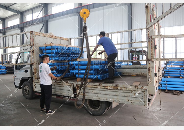 China Coal Group Sent A Batch Of Hydraulic Props To Shanxi, Hebei, And Sichuan