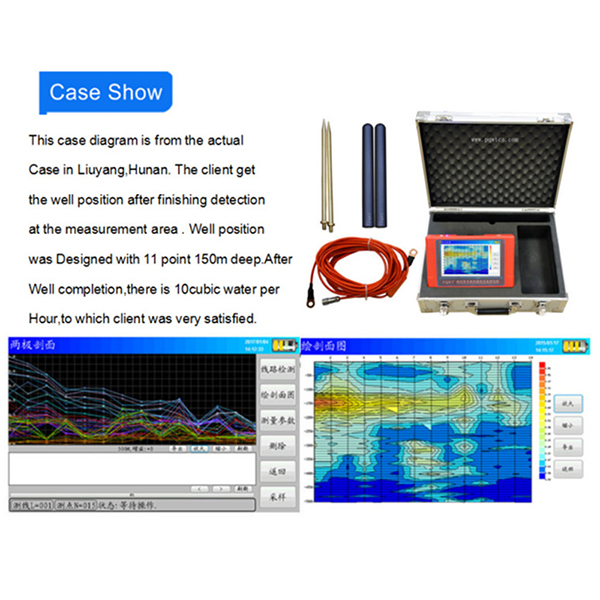 Introduction of PQWT-TC150 Automatic Mapping Underground Water Leak Detector