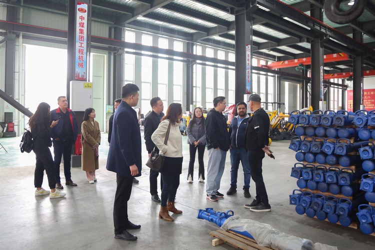 Mexican Businessmen Visit China Coal Group To Purchase Mining Construction Machinery