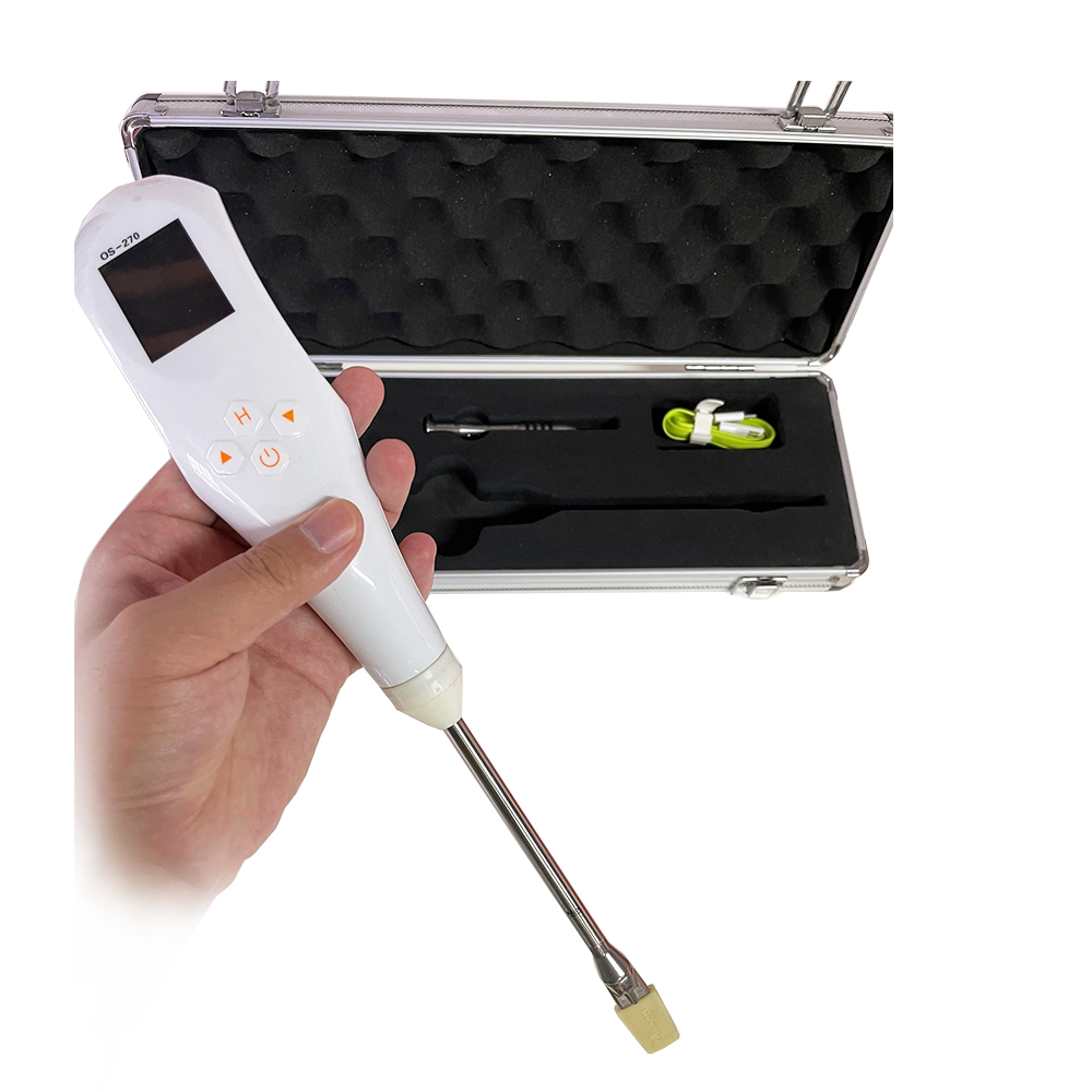 Oil tester with Bluetooth/WiFi data transfer